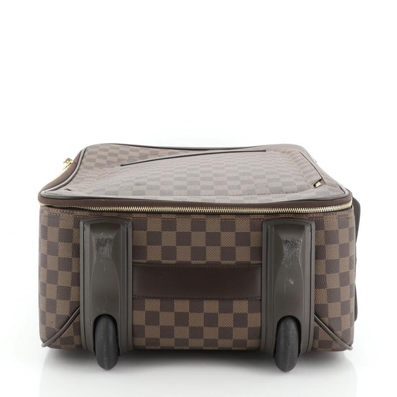Louis Vuitton Pegase Luggage Damier 55 In Good Condition In NY, NY