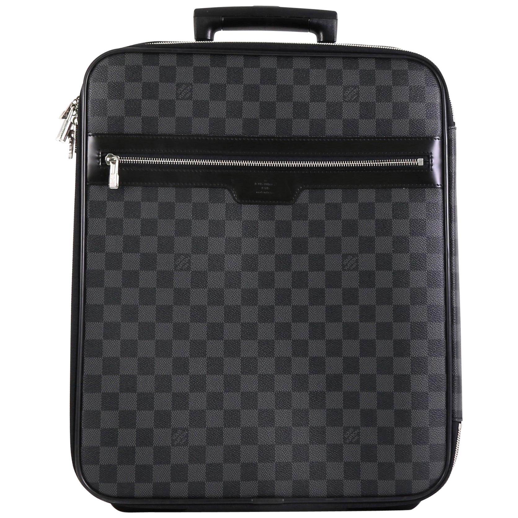 Louis Vuitton Pegase Luggage Damier Graphite 45