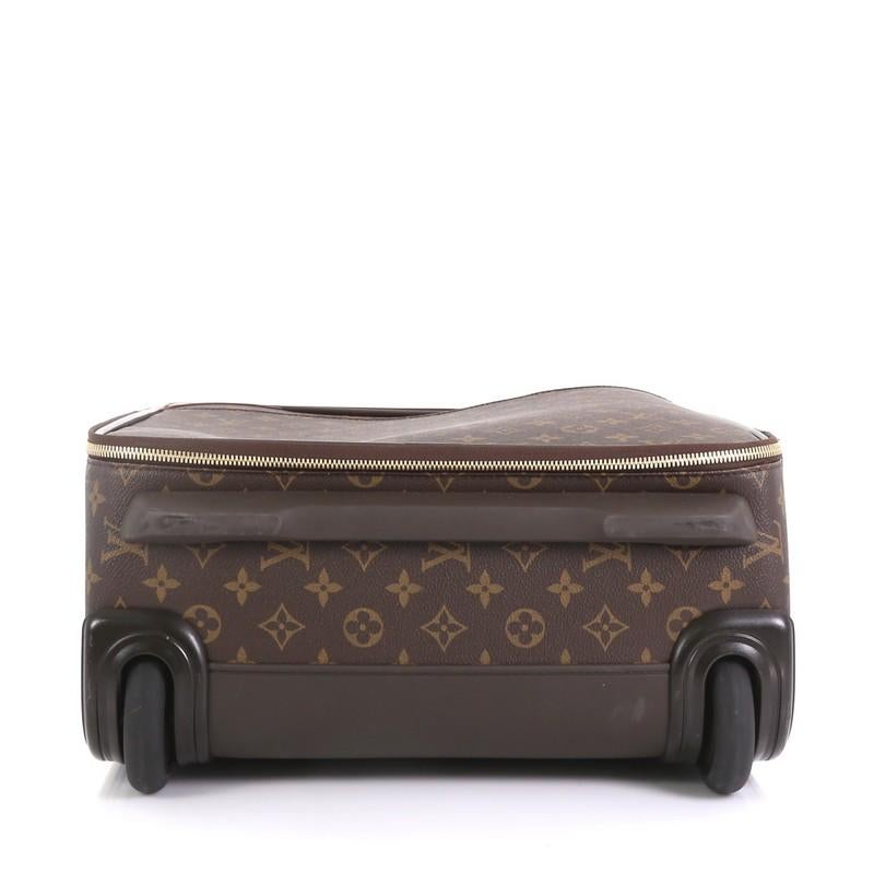 Louis Vuitton Pegase Luggage Monogram Canvas 45 In Good Condition In NY, NY