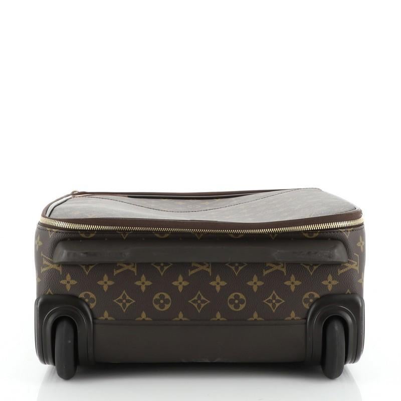  Louis Vuitton: Pegase Luggage Monogram Canvas 45 In Good Condition In NY, NY