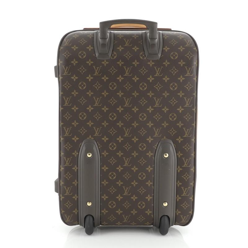 Black Louis Vuitton Pegase Luggage Monogram Canvas 55