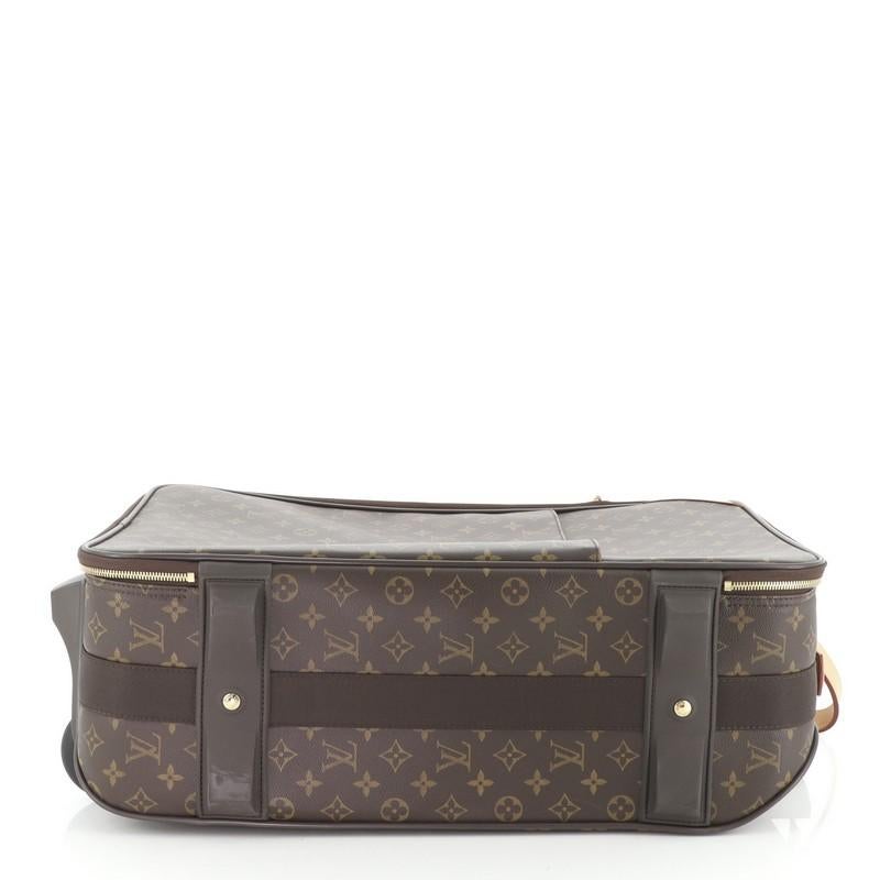 Women's or Men's Louis Vuitton Pegase Luggage Monogram Canvas 55