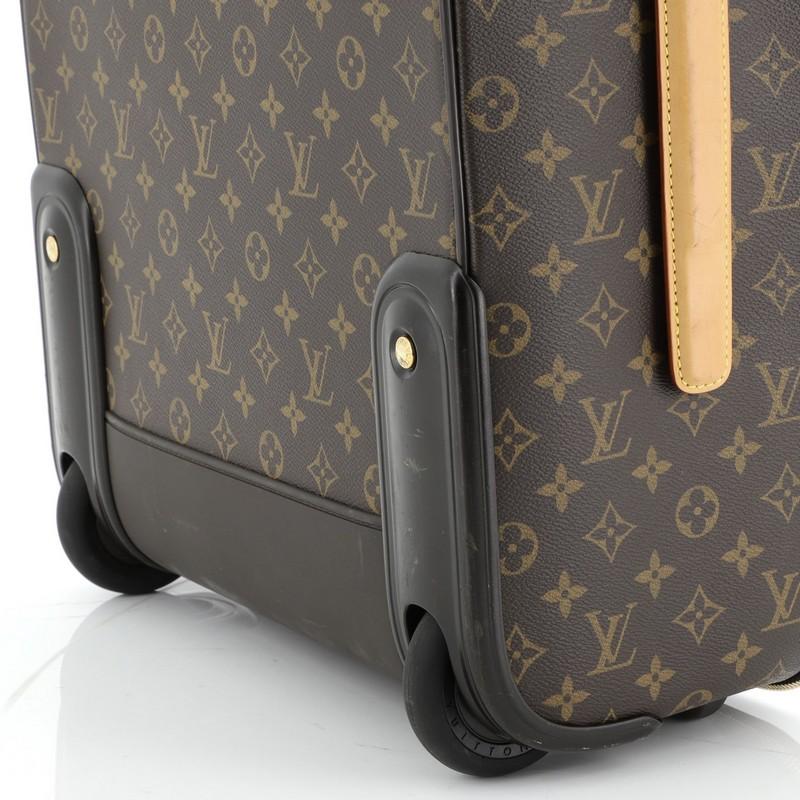 Louis Vuitton Pegase Luggage Monogram Canvas 55  3