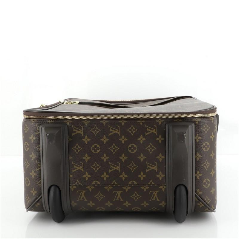 Louis Vuitton Pegase Luggage Monogram Canvas 65 In Good Condition In NY, NY