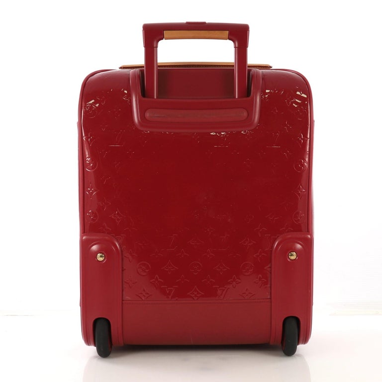 Louis Vuitton Pegase Luggage Monogram Vernis 45 at 1stdibs
