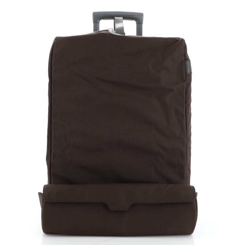 Gray Louis Vuitton Pegase Luggage Taiga Leather 55 