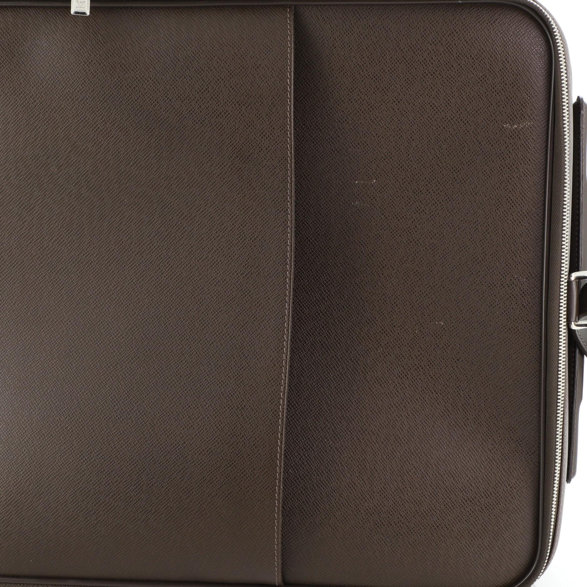 Louis Vuitton Pegase Luggage Taiga Leather 55 3