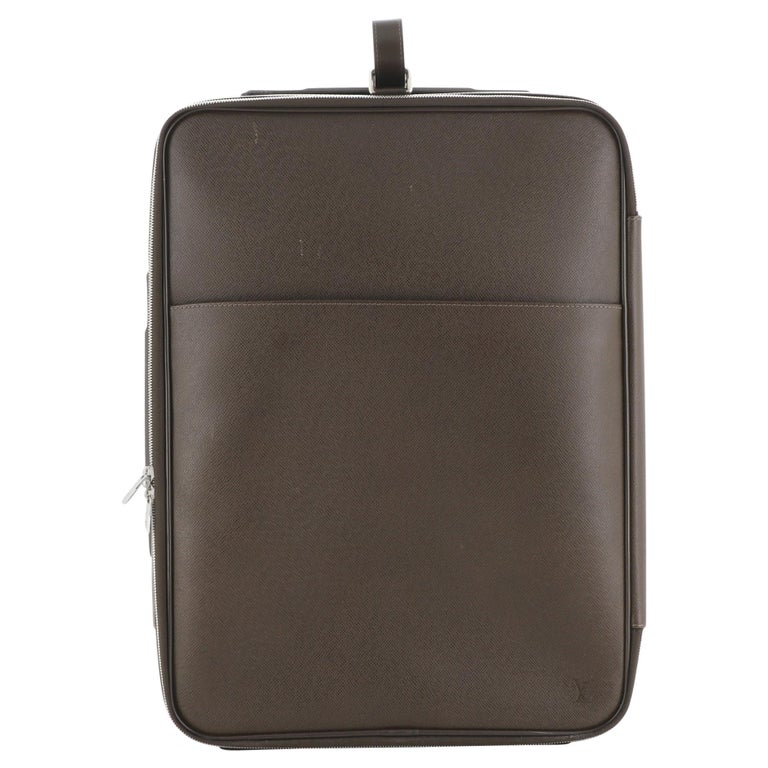 taiga leather luggage
