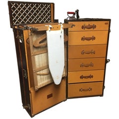 Louis Vuitton Peggy Guggenheim Monogram Wardrobe Trunk