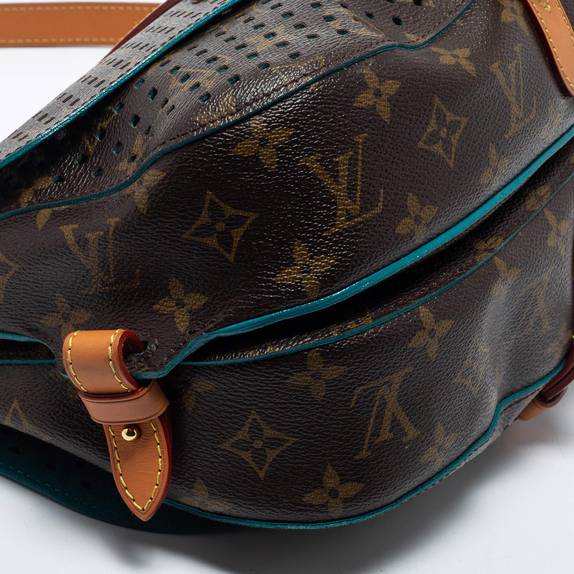 Louis Vuitton Perforated Monogram Canvas and Leather Saumur 30 Messenger Bag 6