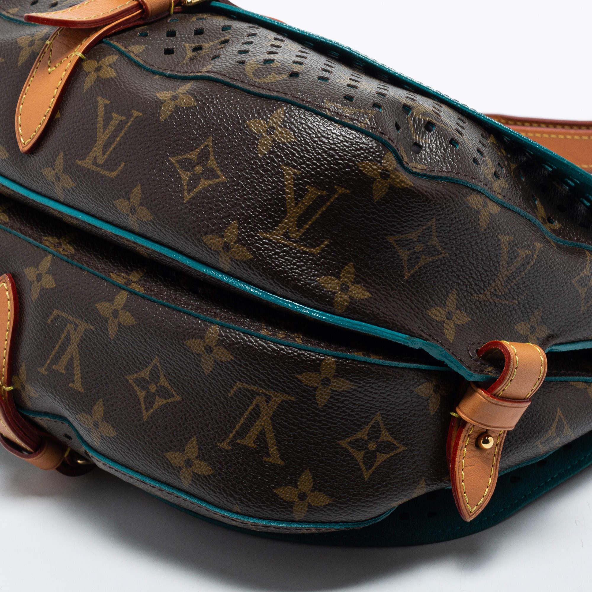Louis Vuitton Perforated Monogram Canvas and Leather Saumur 30 Messenger Bag 7