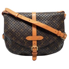 Louis Vuitton Perforated Monogram Canvas and Leather Saumur 30 Messenger Bag