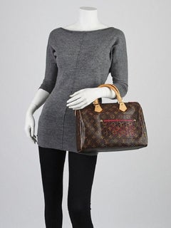 Louis Vuitton Perforated Monogram Fuchsia Speedy 30 860468