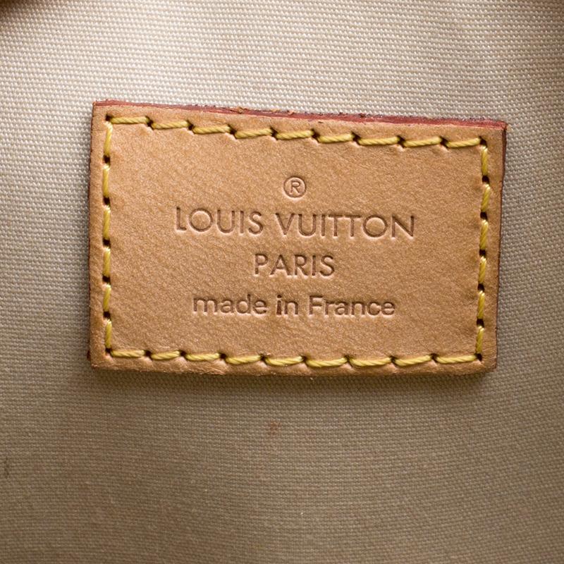 Louis Vuitton Perle Monogram Vernis Alma PM Bag 3