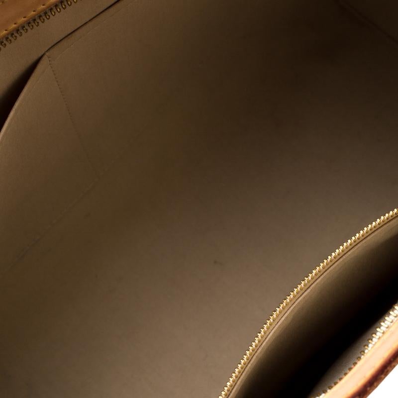 Louis Vuitton Perle Monogram Vernis Brea GM Bag 3