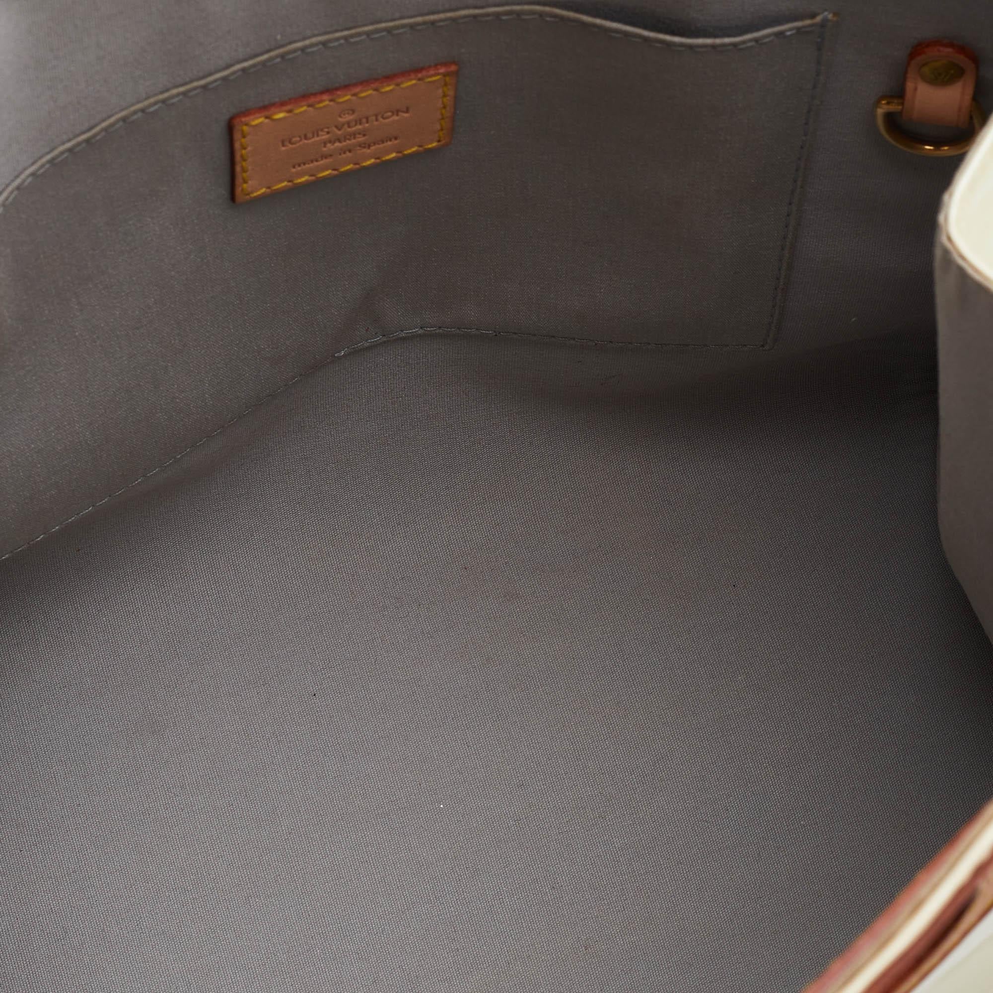 Louis Vuitton Perle Monogram Vernis Maple Drive Bag 6