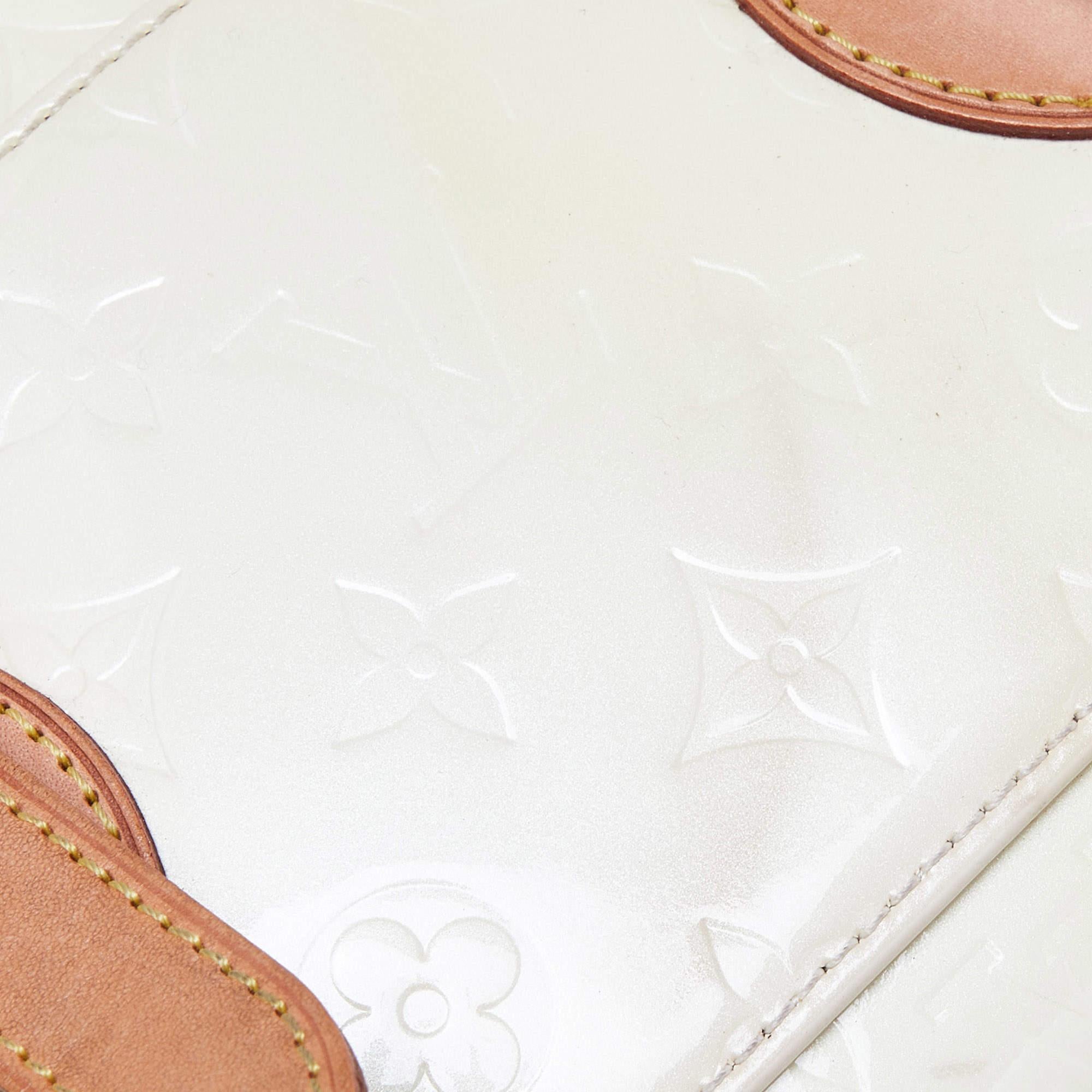 Louis Vuitton Perle Monogram Vernis Rosewood Avenue Bag 5
