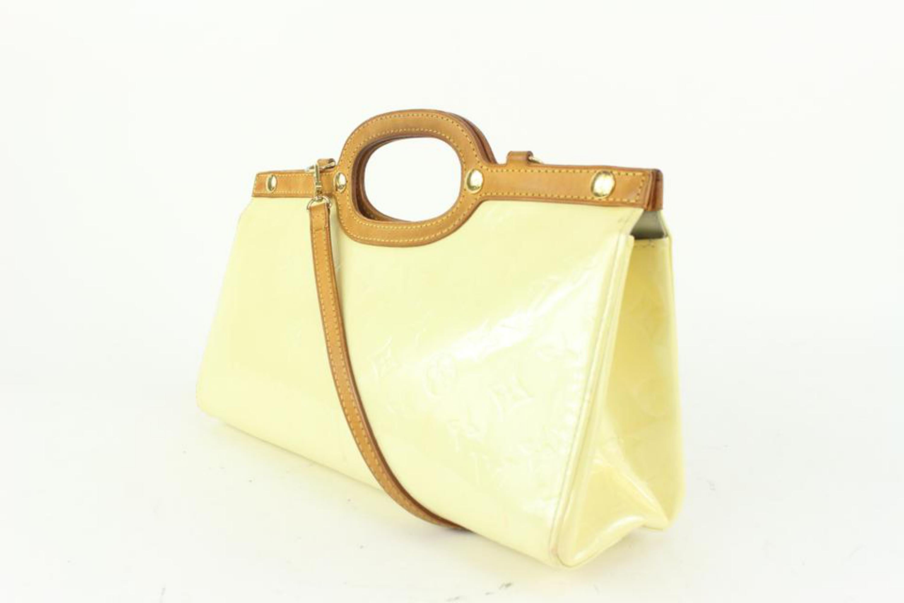 Louis Vuitton Perle Monogram Vernis Roxbury Drive 2way Bag 927lv43 For Sale 6