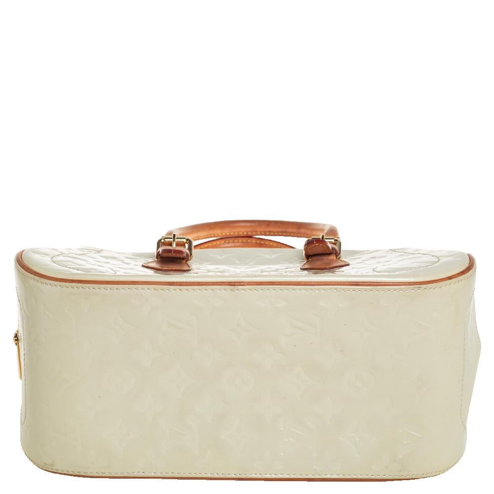 Women's Louis Vuitton Perle Monogram Vernis Summit Drive Bag