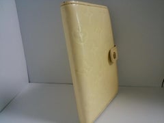 Louis Vuitton Perle Vernis Patent Leather Agenda 205121