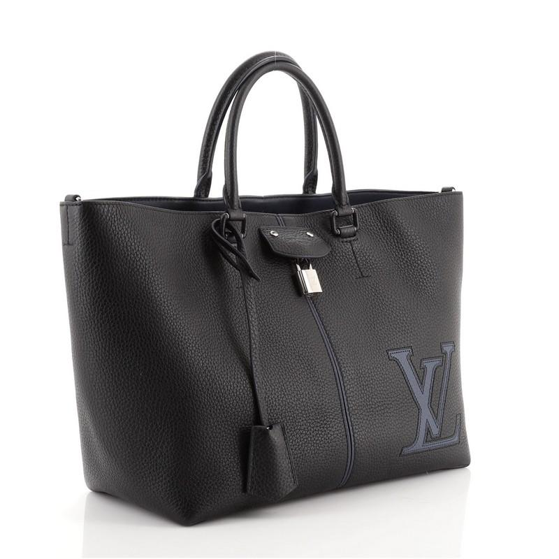 Black Louis Vuitton Pernelle Handbag Taurillon Leather