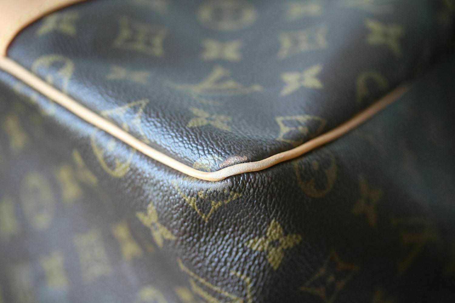 Women's Louis Vuitton Personalised Keepall 55 Mon Monogram Travel Bag