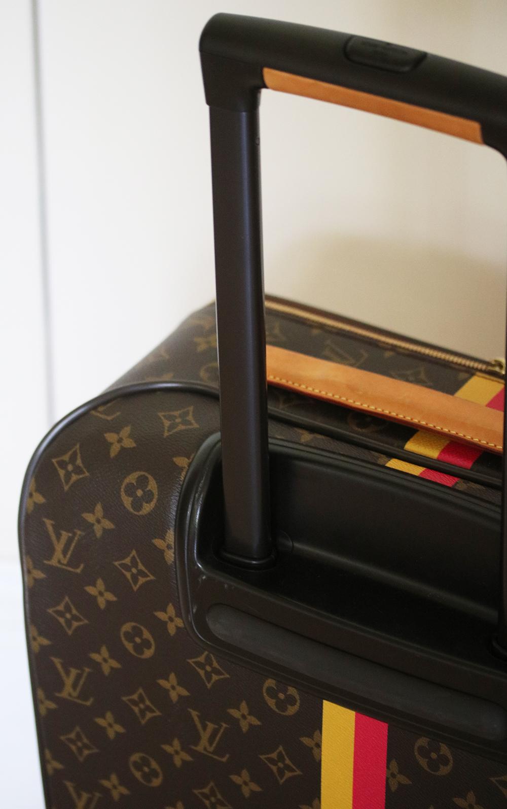 Louis Vuitton Personalised Pégase Légère 55 Business Monogram Canvas Suitcase 1