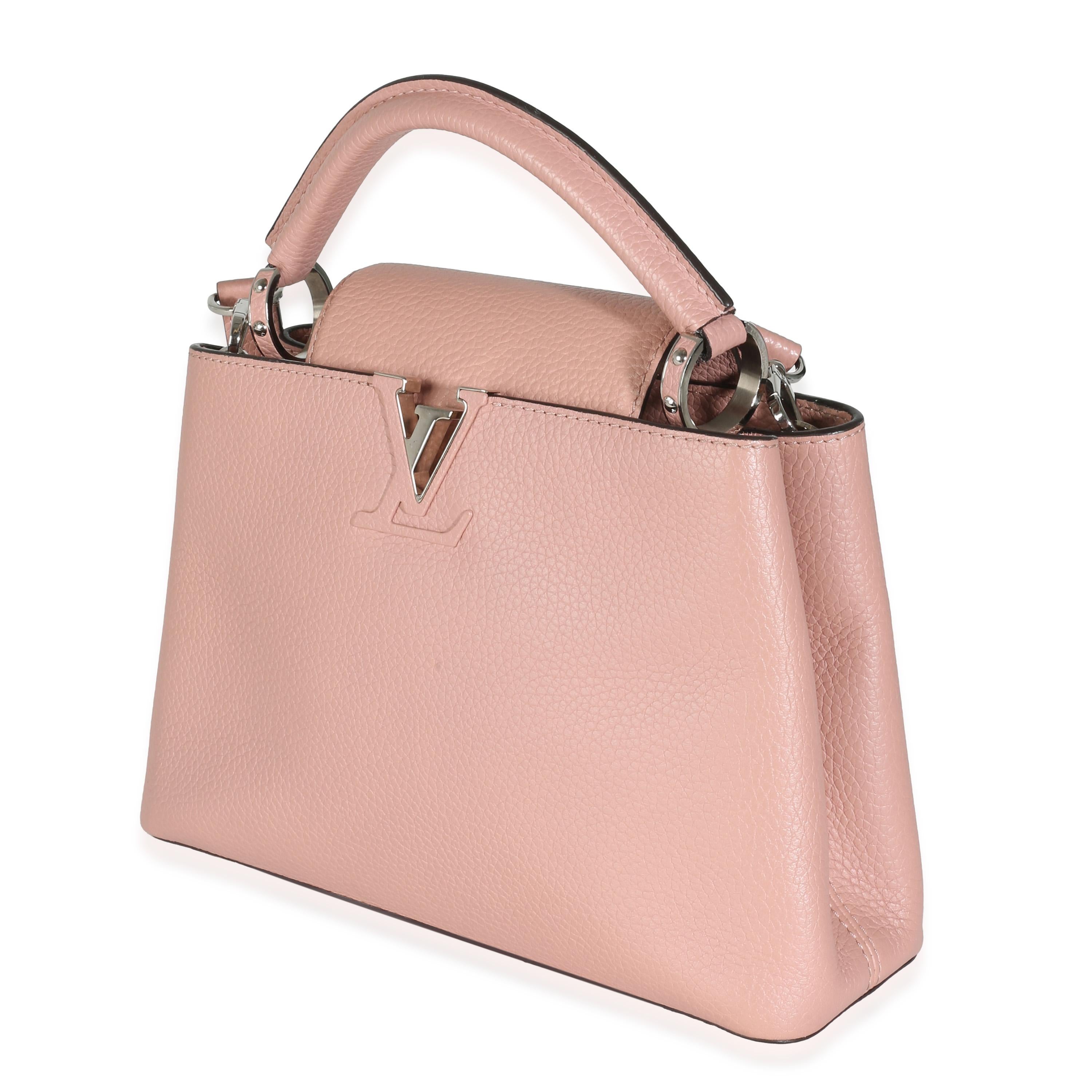 Louis Vuitton Petale Taurillon Capucines BB In Excellent Condition For Sale In New York, NY