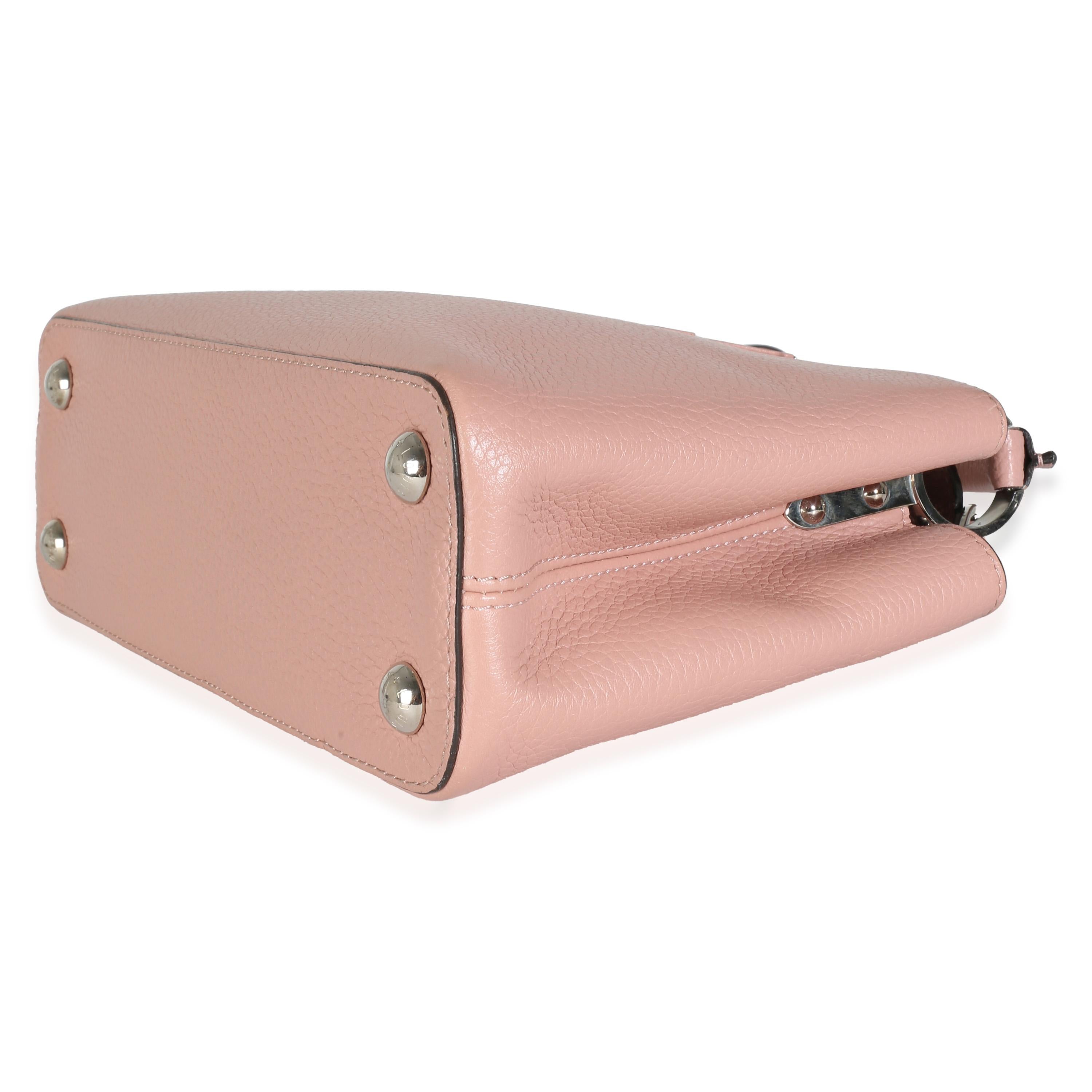 Women's or Men's Louis Vuitton Petale Taurillon Capucines BB For Sale