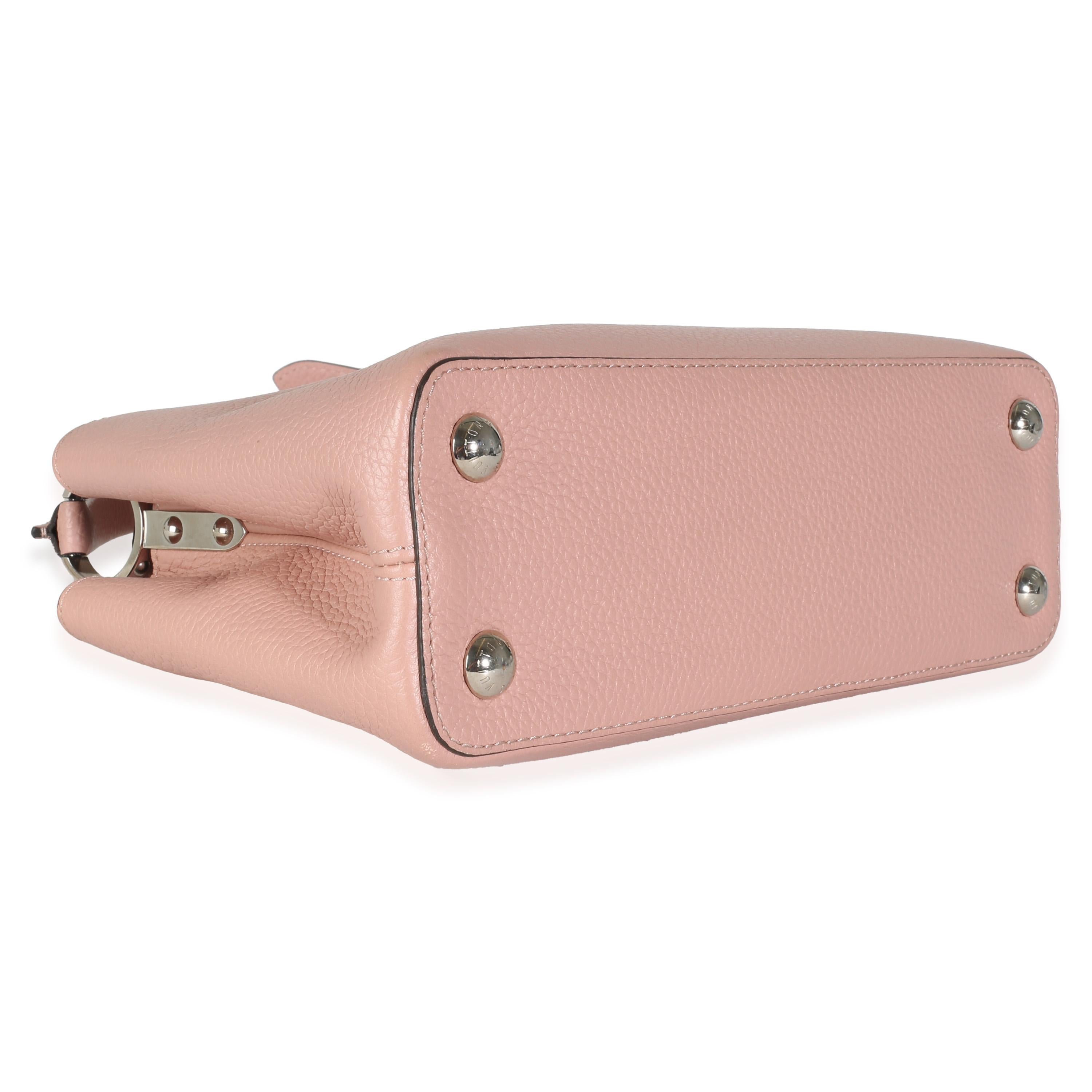Louis Vuitton Petale Taurillon Capucines BB For Sale 2