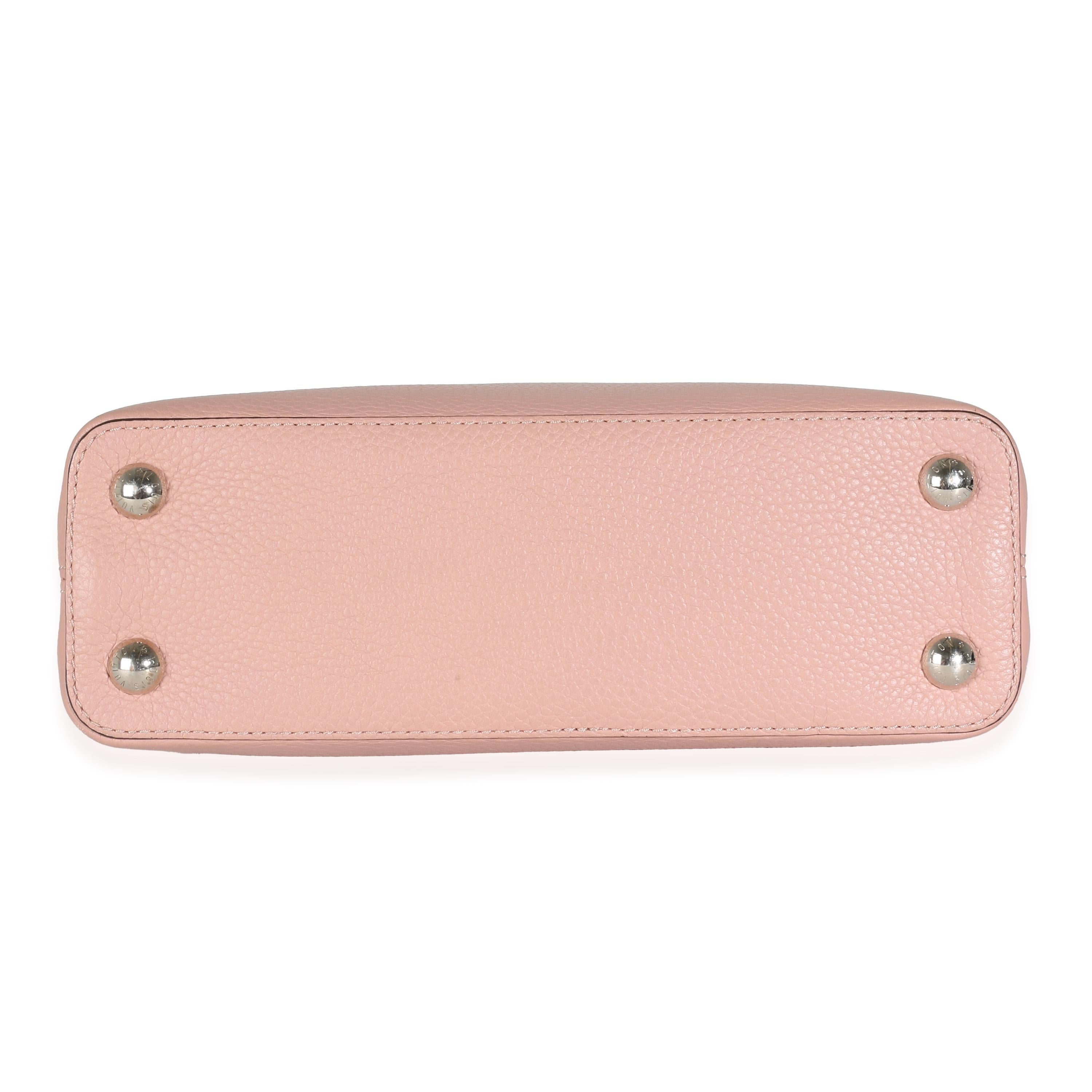 Louis Vuitton Petale Taurillon Capucines BB For Sale 3