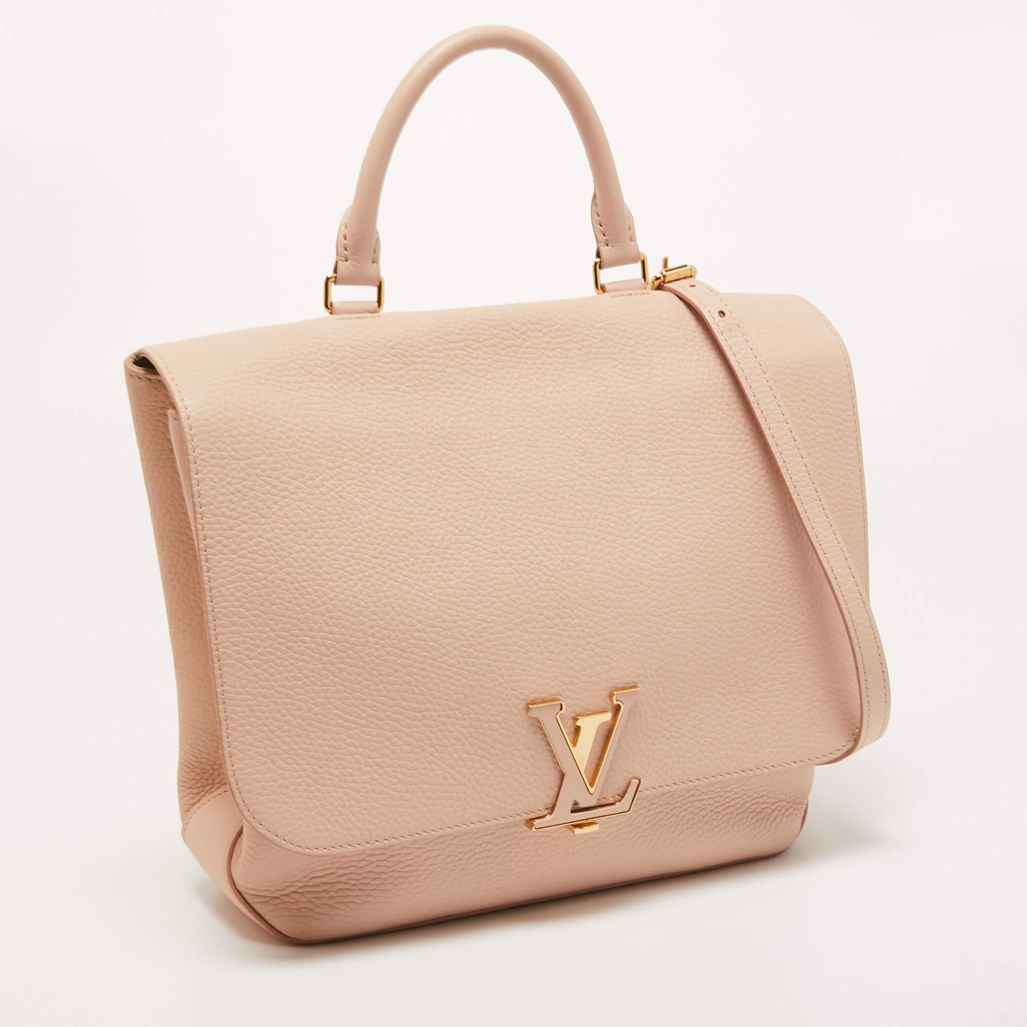 Louis Vuitton Petale Taurillon Leather Volta Bag In Good Condition In Dubai, Al Qouz 2