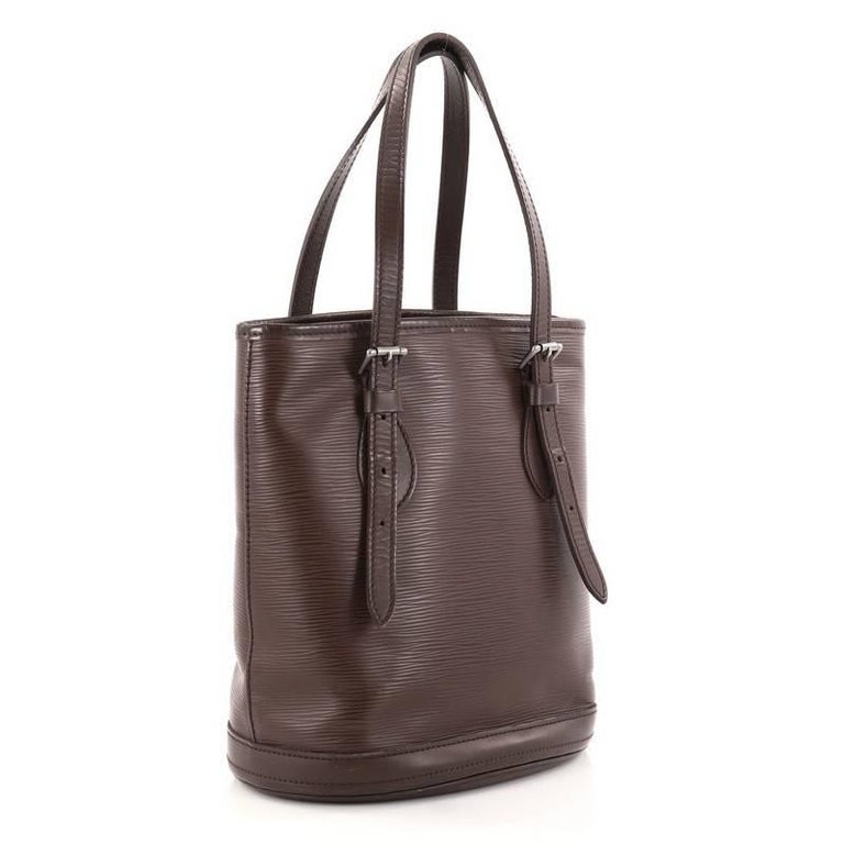Louis Vuitton Petit Bucket Bag Epi Leather at 1stdibs