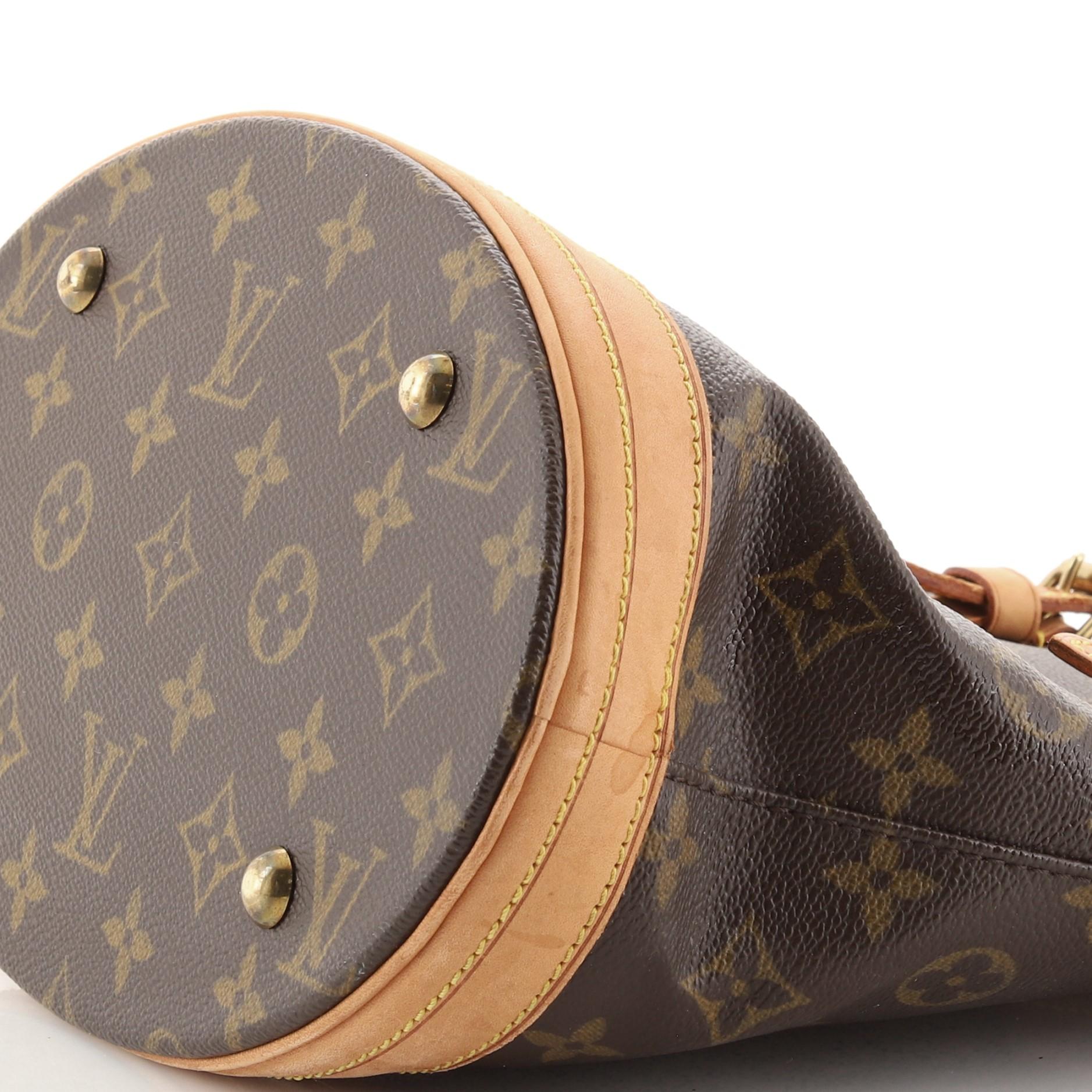 Louis Vuitton Petit Bucket Bag Monogram Canvas 1
