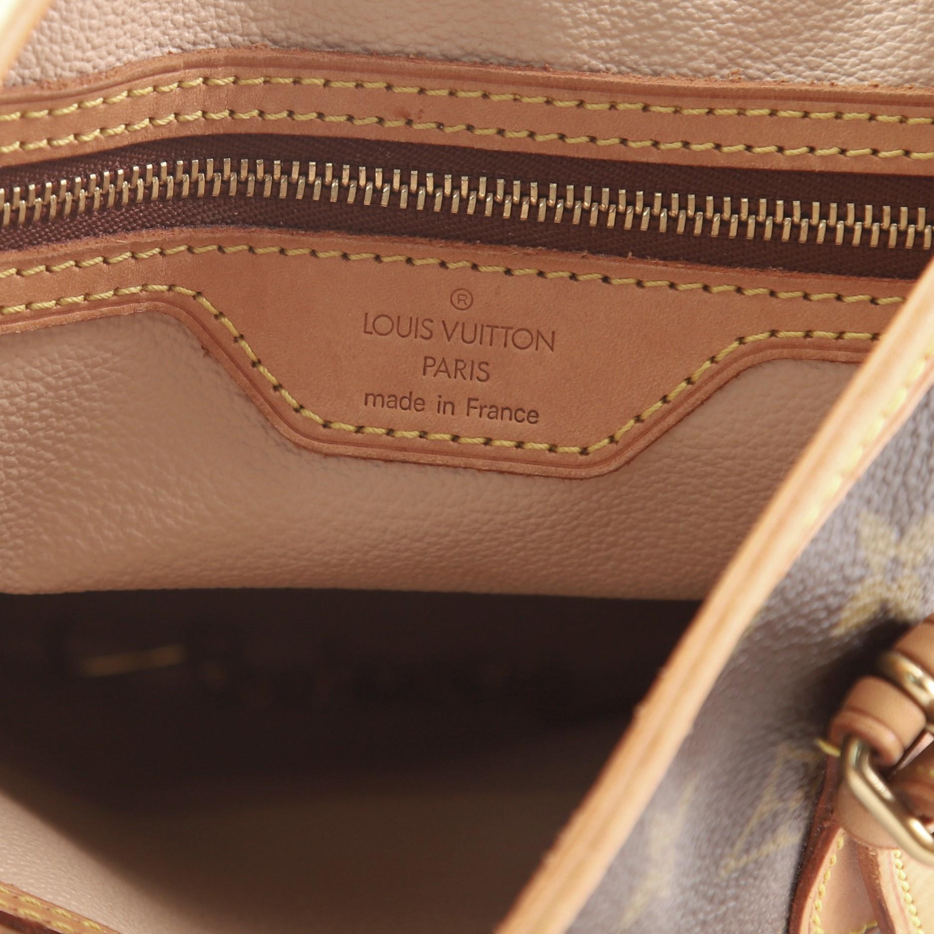 Louis Vuitton Petit Bucket Bag Monogram Canvas 3