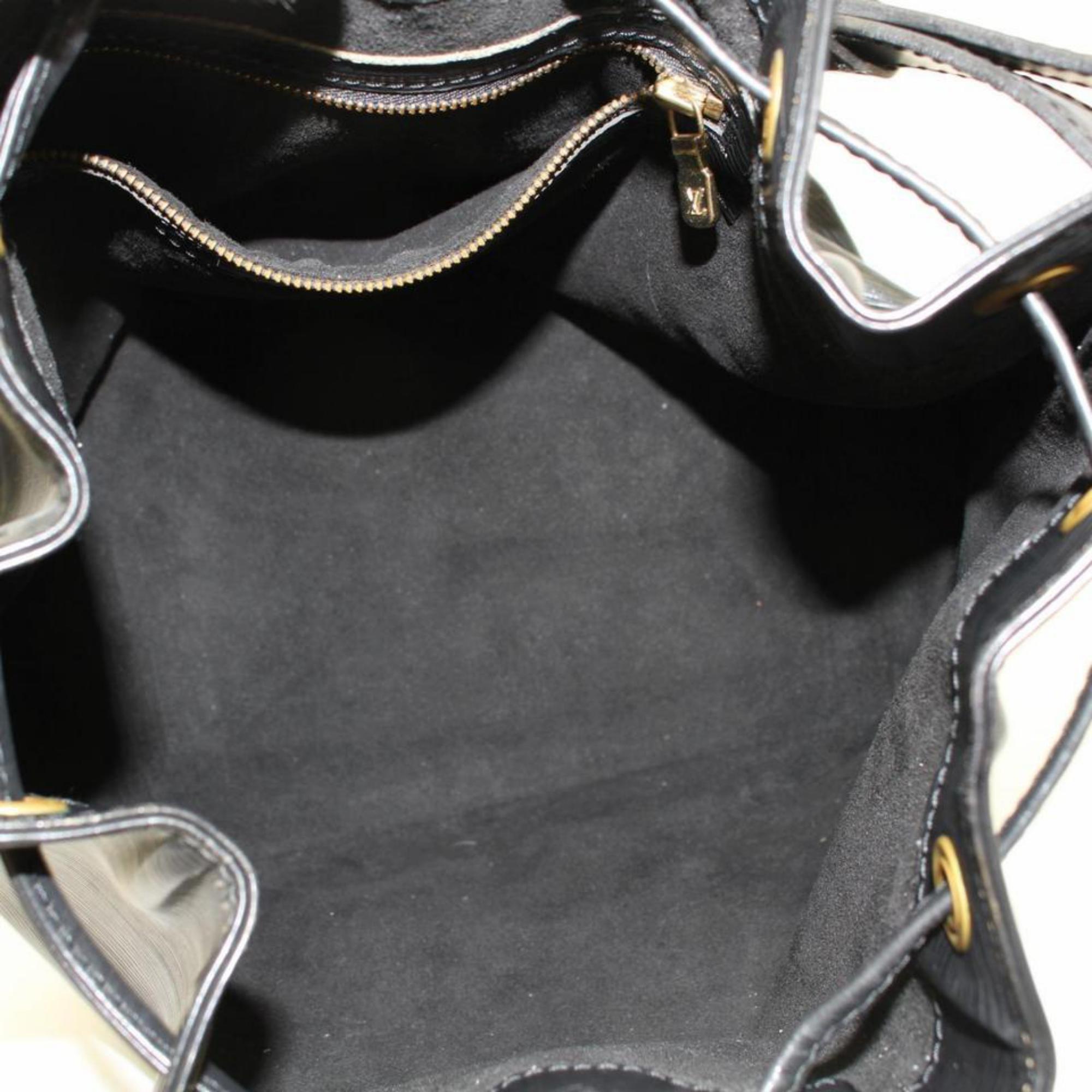 Women's Louis Vuitton Petit Noe 866536 Black Leather Hobo Bag For Sale