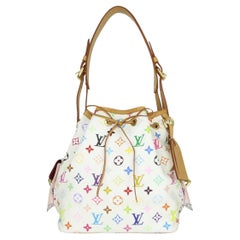 Louis Vuitton Monogram Petit Noe Drawstring Bucket Bag at 1stDibs