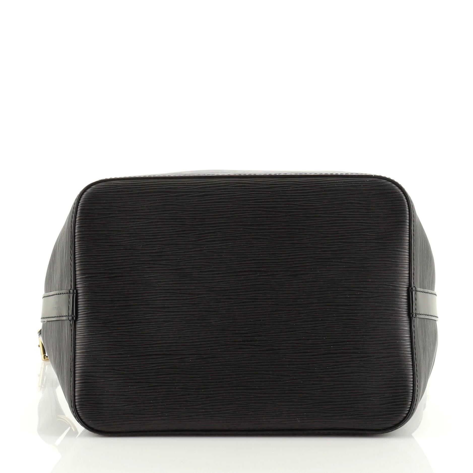 Louis Vuitton Petit Noe Handbag Epi Leather In Good Condition In NY, NY
