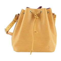  Louis Vuitton  Petit Noe Handbag Epi Leather