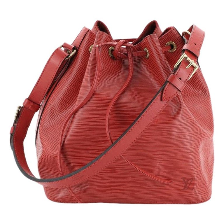 Louis Vuitton Petit Noe Handbag Epi Leather For Sale at 1stdibs