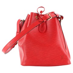 Louis Vuitton // Red Epi Noe Bucket Bag – VSP Consignment