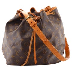 Louis Vuitton Petit Noe Handbag Monogram Canvas