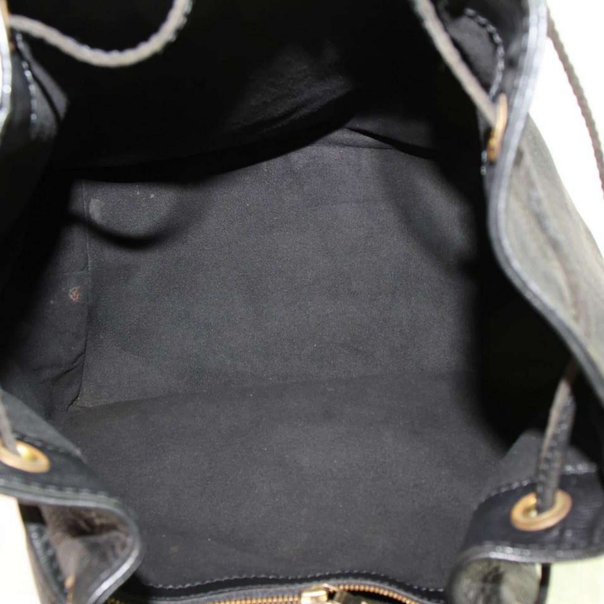 Women's Louis Vuitton Petit Noe Hobo 867105 Black Leather Shoulder Bag For Sale