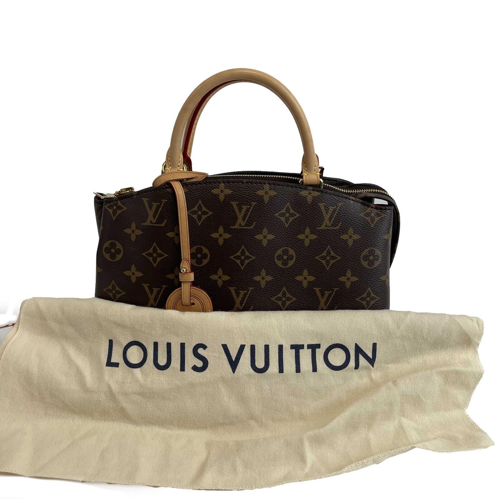 	Louis Vuitton - Petit Palais - Brown Monogram Top Handle w/ Shoulder Strap 4