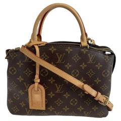 	Louis Vuitton - Petit Palais - Brown Monogram Top Handle w/ Shoulder Strap