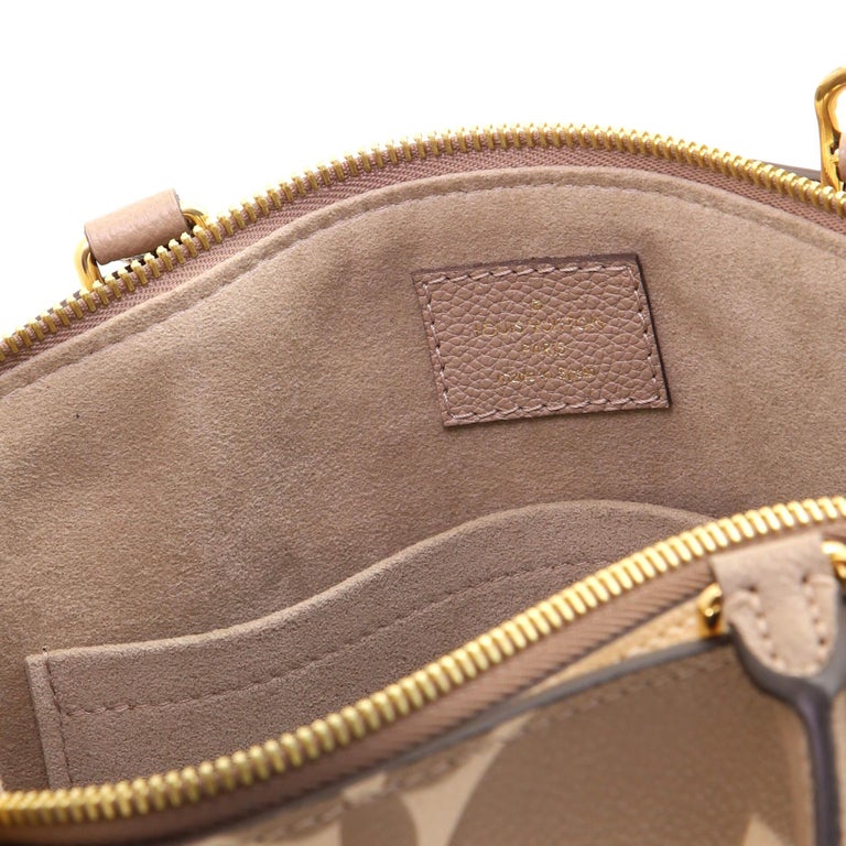 Petit Palais Bag Bicolour Monogram Empreinte Leather - Handbags