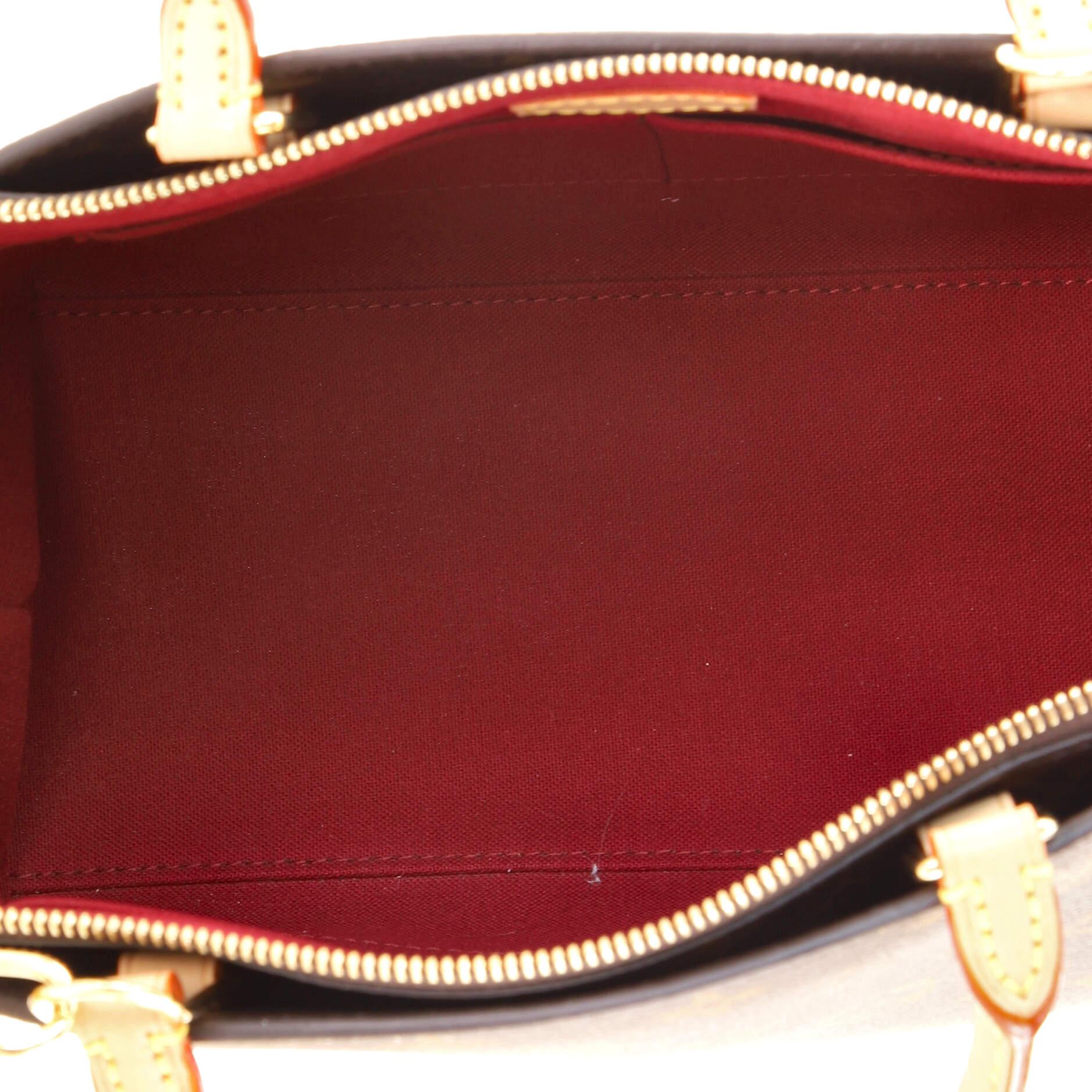 Louis Vuitton Petit Palais Handtasche Monogramm Segeltuch 1