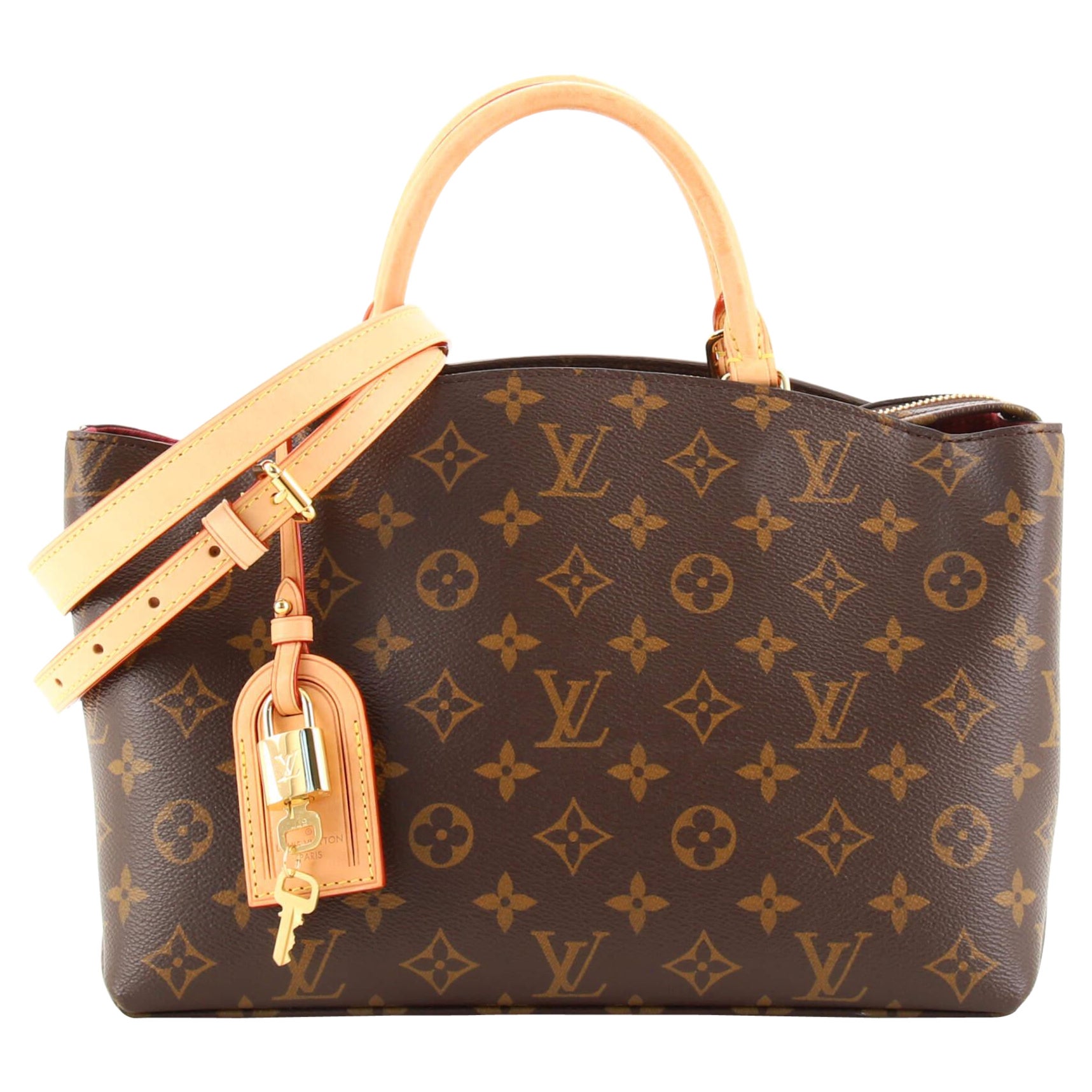 Louis Vuitton Petit Palais Handbag Monogram Canvas