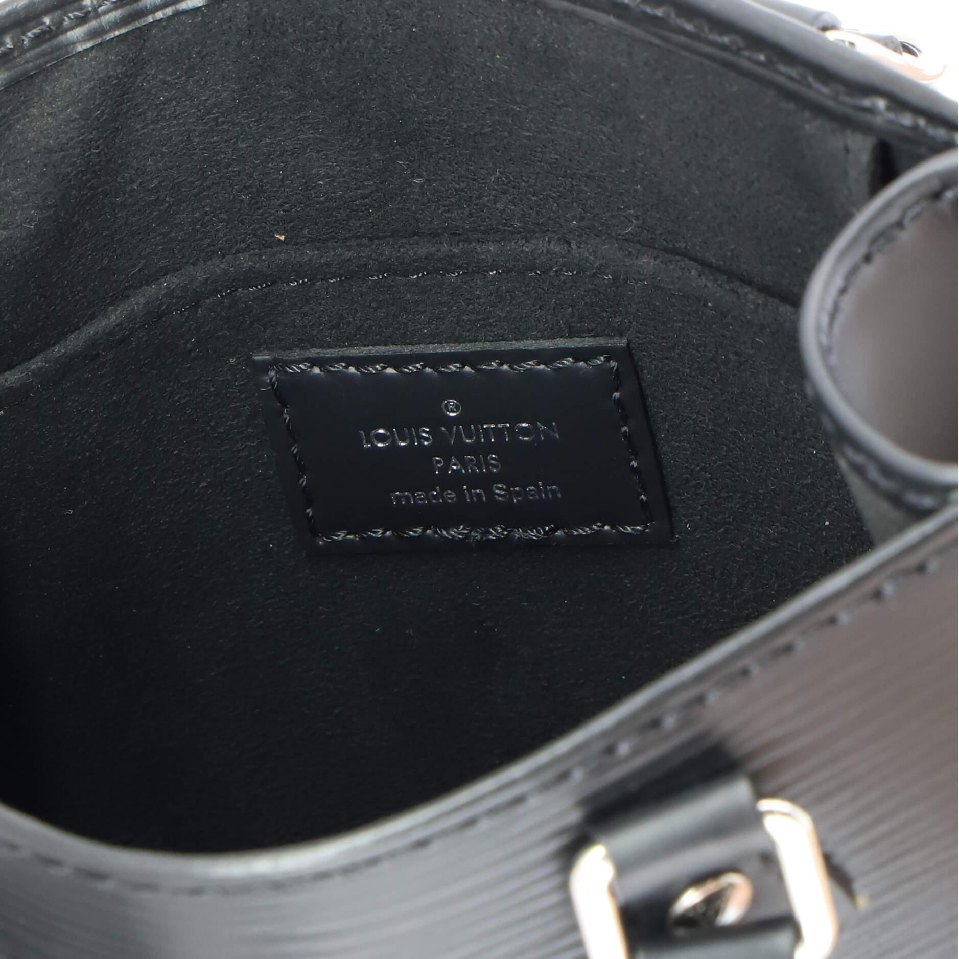 Louis Vuitton Petit Sac Plat Bag Epi Leather 3