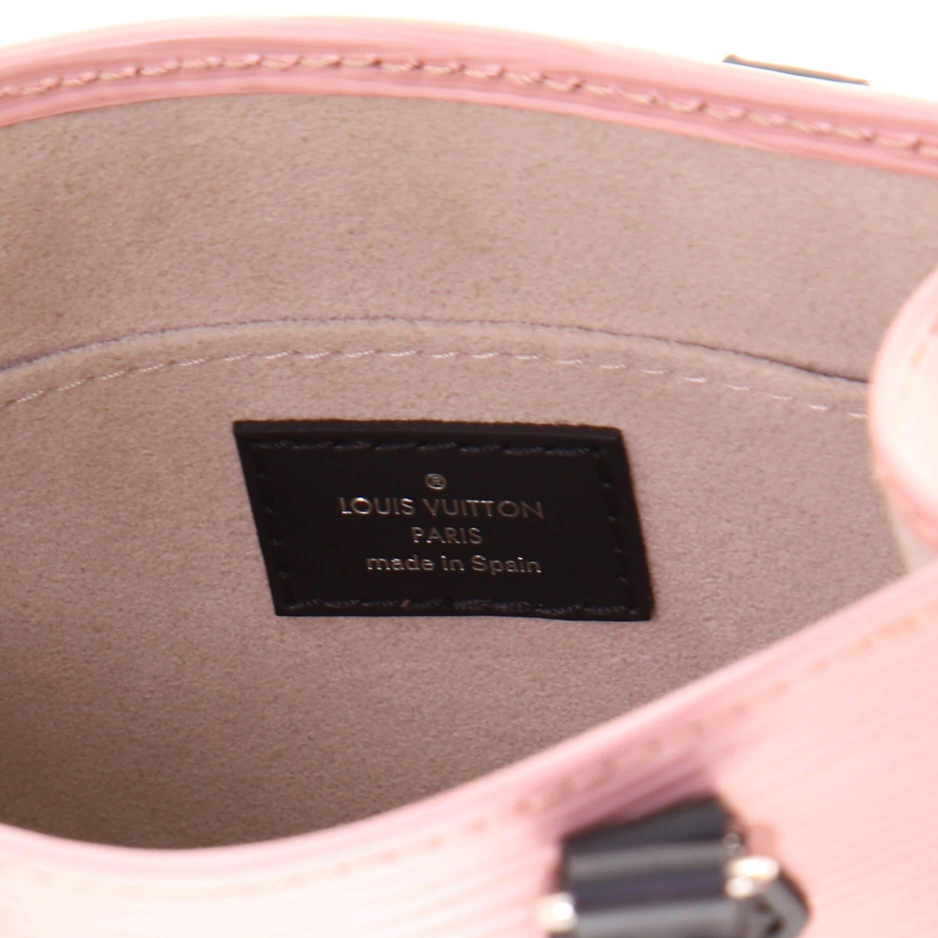 Louis Vuitton Petit Sac Plat Bag Epi Leather 2